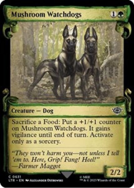 Mushroom Watchdogs (Showcase Scrolls) Foil