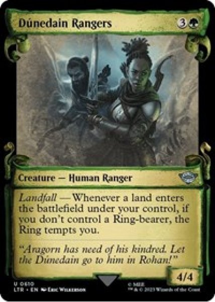 Dunedain Rangers (Showcase Scrolls) Foil