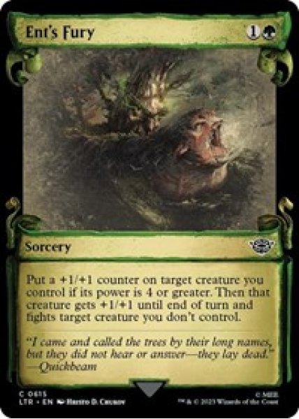 Ent's Fury (Showcase Scrolls) Foil