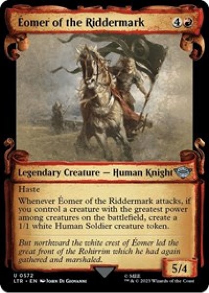 Eomer of the Riddermark (Showcase Scrolls) Foil