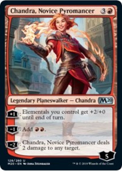 Chandra, Novice Pyromancer - Foil