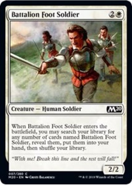 Battalion Foot Soldier - Foil