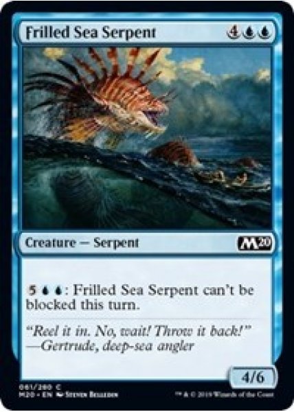 Frilled Sea Serpent - Foil