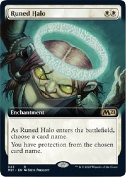 Runed Halo (Extended Art) - Foil