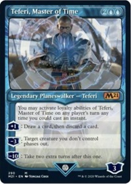 Teferi, Master of Time (Showcase) (290) - Foil