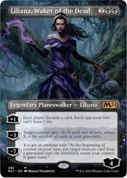 Liliana, Waker of the Dead (Borderless) - Foil