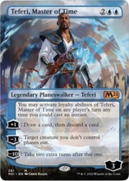 Teferi, Master of Time (Borderless)