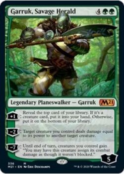 Garruk, Savage Herald - Foil