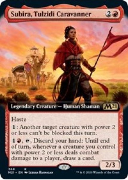 Subira, Tulzidi Caravanner (Extended Art)