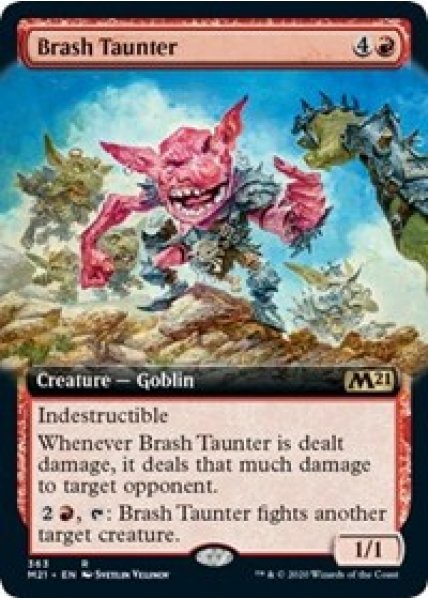 Brash Taunter (Extended Art)