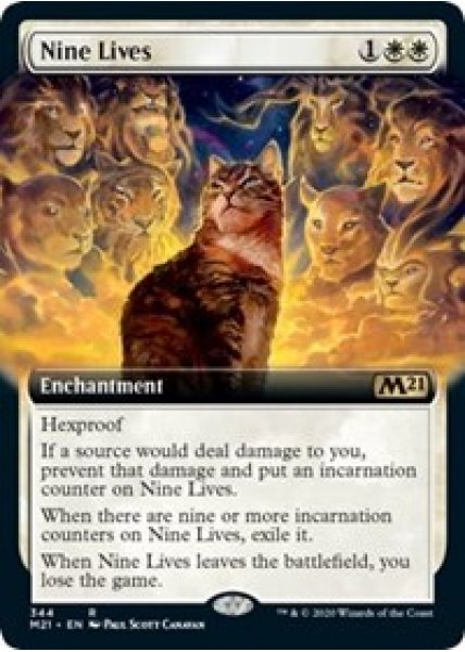 Nine Lives (Extended Art) - Foil