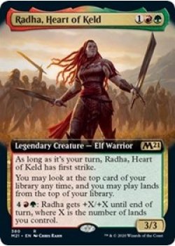 Radha, Heart of Keld (Extended Art) - Foil