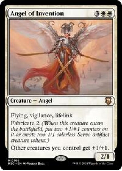 Angel of Invention (Ripple Foil) Foil