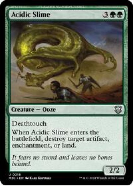 Acidic Slime (Ripple Foil) Foil