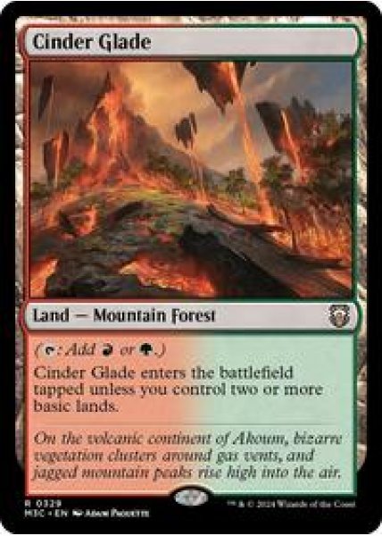 Cinder Glade (Ripple Foil) Foil