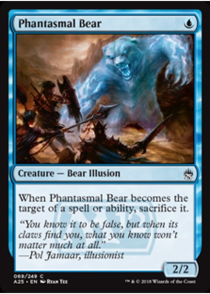 Phantasmal Bear - Foil