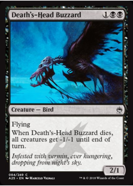 Death's-Head Buzzard - Foil