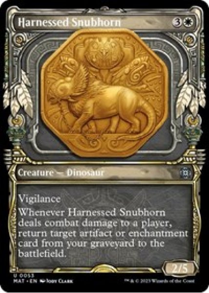 Harnessed Snubhorn (Showcase)