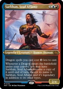 Sarkhan, Soul Aflame (Foil Etched) - Foil