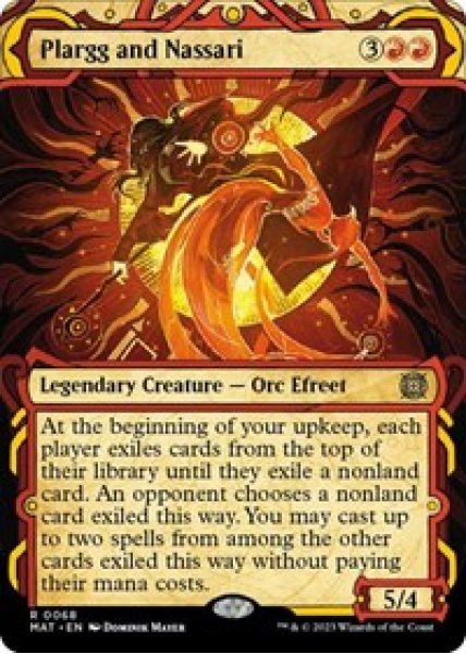 Plargg and Nassari (Showcase) - Foil