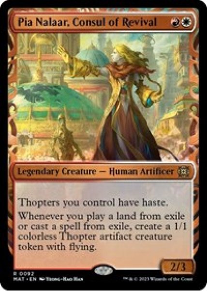 Pia Nalaar, Consul of Revival (Showcase) - Foil