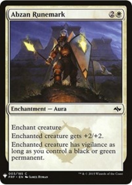 Abzan Runemark