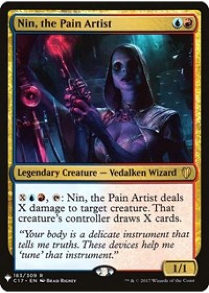 Nin, the Pain Artist