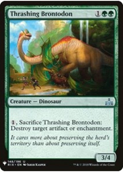 Thrashing Brontodon