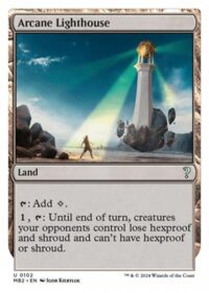 Arcane Lighthouse (White Border)