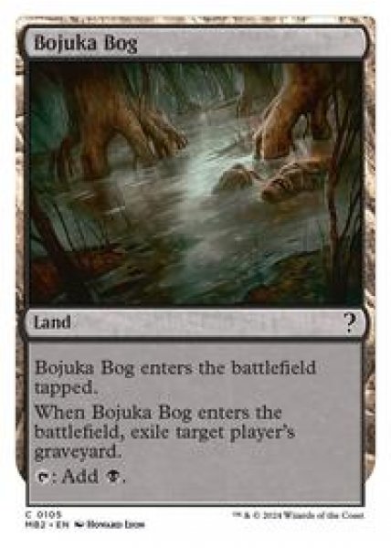 Bojuka Bog (White Border)