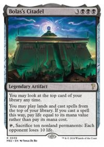 Bolas's Citadel (White Border)