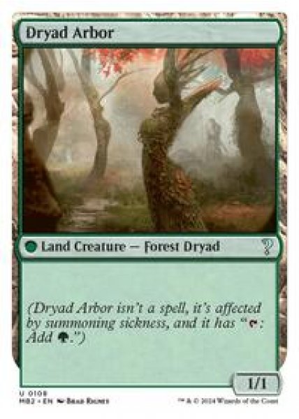 Dryad Arbor (White Border)