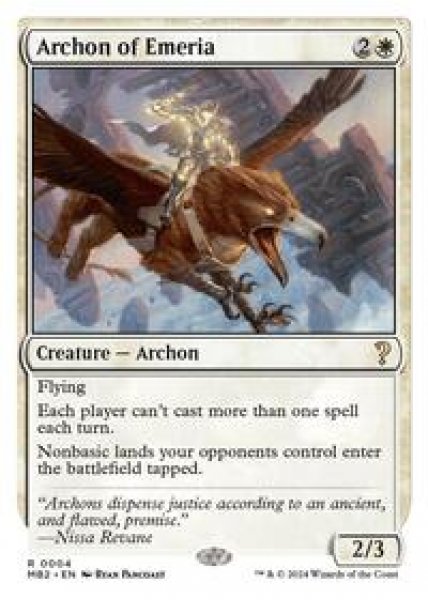 Archon of Emeria (White Border)