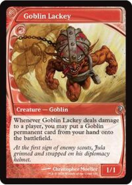 Goblin Lackey (Future Sight) - Foil