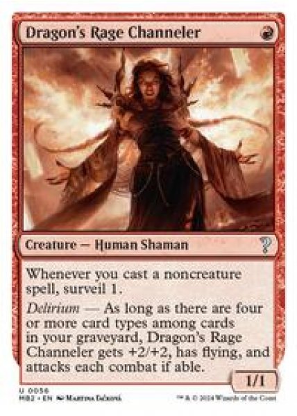 Dragon's Rage Channeler (White Border)