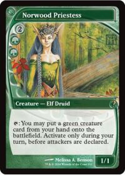 Norwood Priestess (Future Sight) - Foil