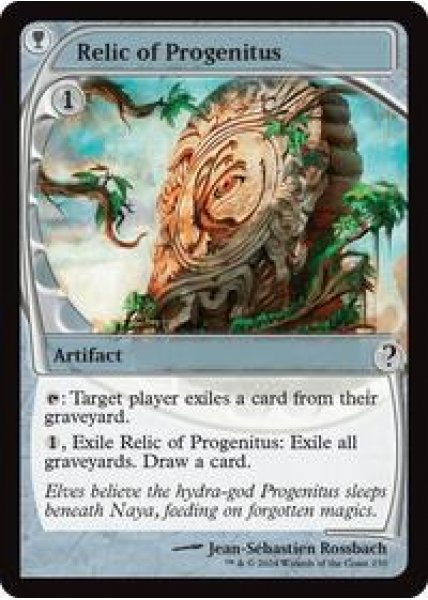 Relic of Progenitus (Future Sight)