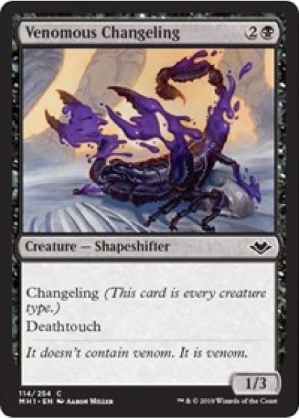 Venomous Changeling - Foil