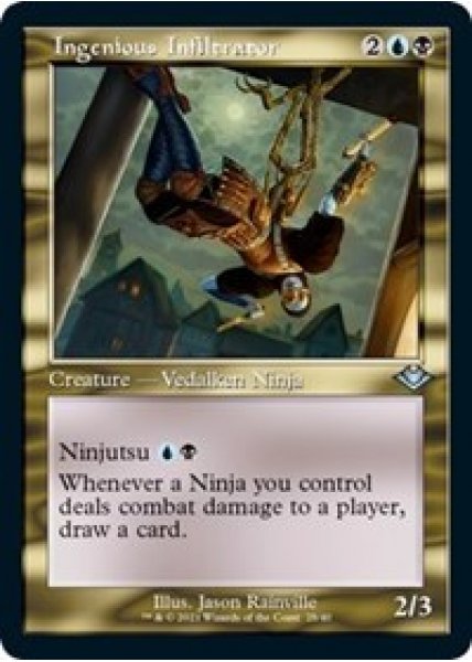 Ingenious Infiltrator (Retro Frame) (Foil Etched) - Foil