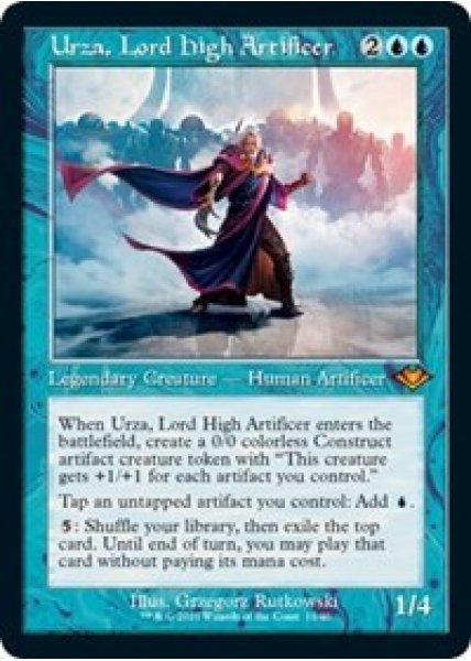 Urza, Lord High Artificer (Retro Frame) - Foil