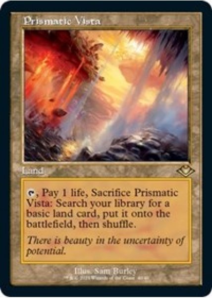 Prismatic Vista (Retro Frame) - Foil