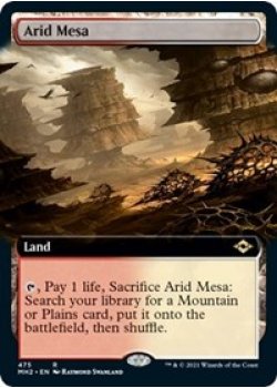 Arid Mesa (Extended Art) - Foil