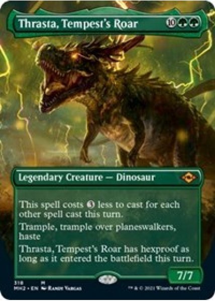 Thrasta, Tempest's Roar (Borderless) - Foil