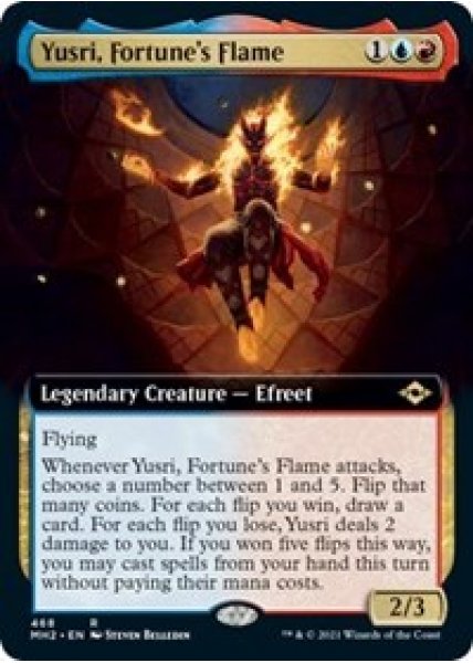 Yusri, Fortune's Flame (Extended Art) - Foil