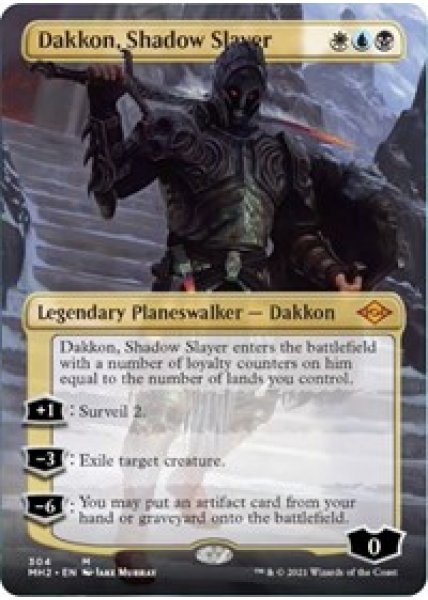 Dakkon, Shadow Slayer (Borderless) - Foil