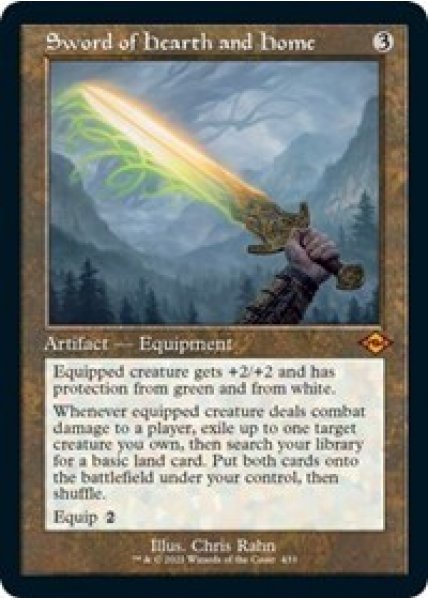 Sword of Hearth and Home (Retro Frame) - Foil