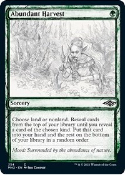 Abundant Harvest (Showcase) - Foil