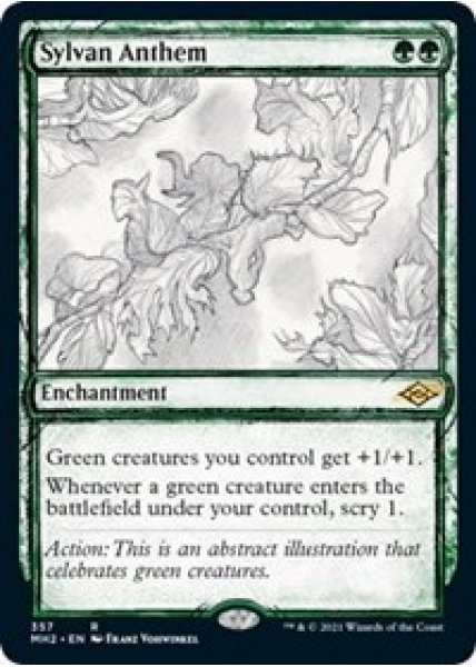 Sylvan Anthem (Showcase) - Foil