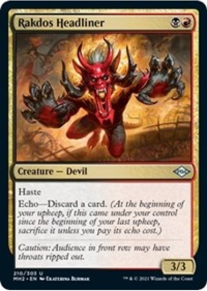 Rakdos Headliner - Foil