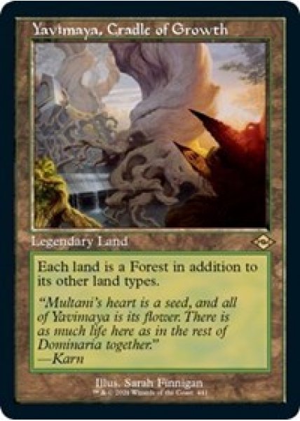 Yavimaya, Cradle of Growth (Retro Frame) - Foil